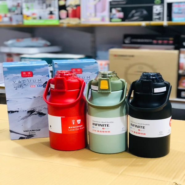 1300ml Thermal Vacuum Bottle – Hot & Cold Insulated | Neora