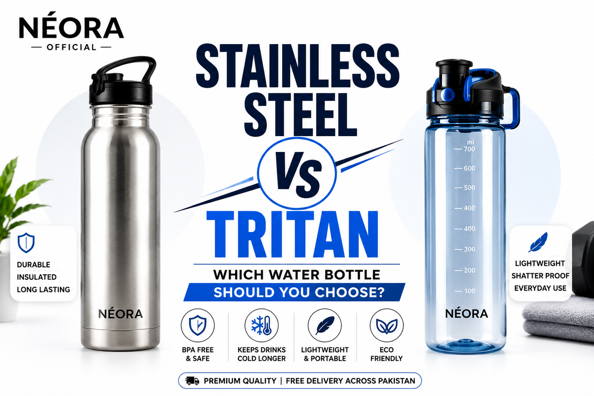 Stainless Steel vs Tritan Water Bottle – Which One Should You Choose?
